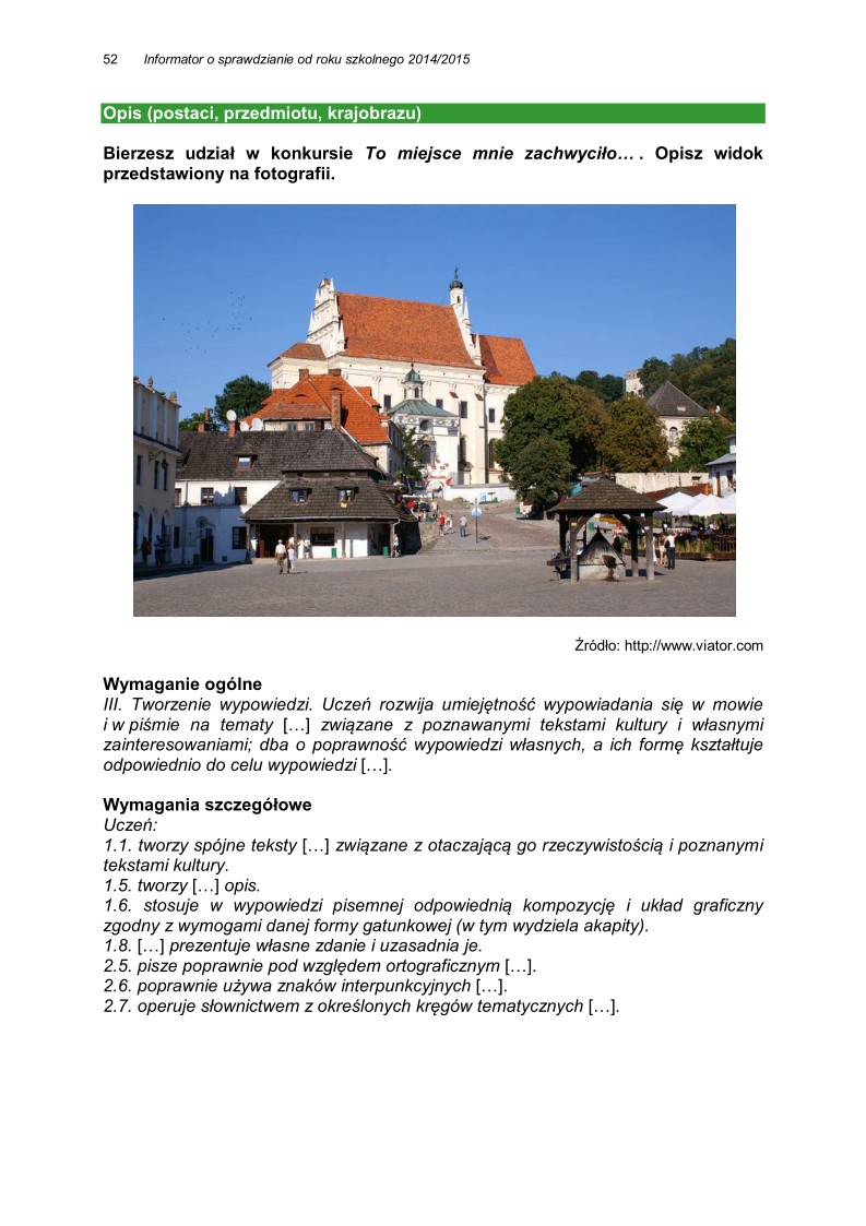 Język polski, przykładowe pytania i odpowiedzi, sprawdzian dla uczniów - 35